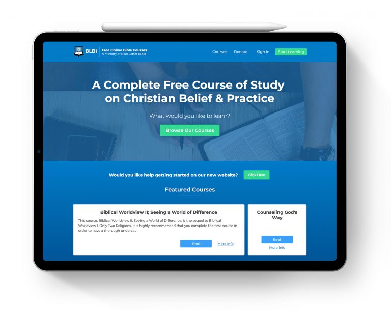 BLB Institute Redesigned
